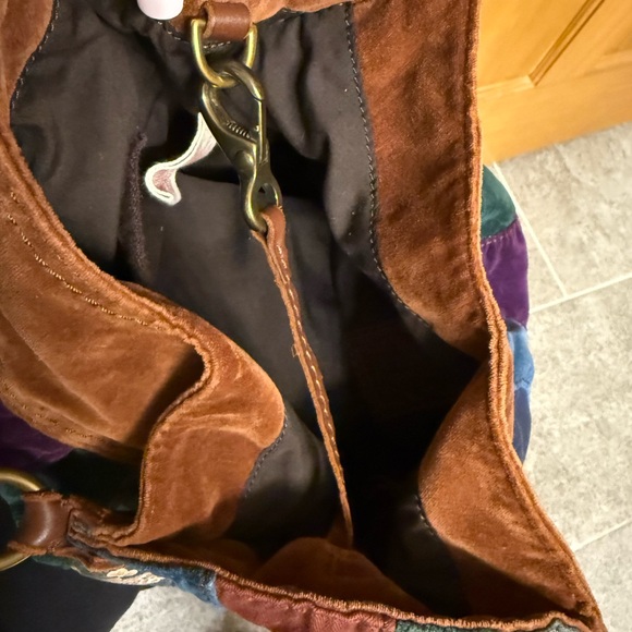 Lucky Brand Colorful Patchwork Hobo Bag - Picture 9 of 13